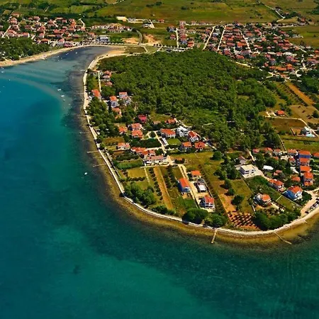 Romantic With A Pool By The Sandy Beach-by Traveler Tourist Agency Krk Id 2187 *